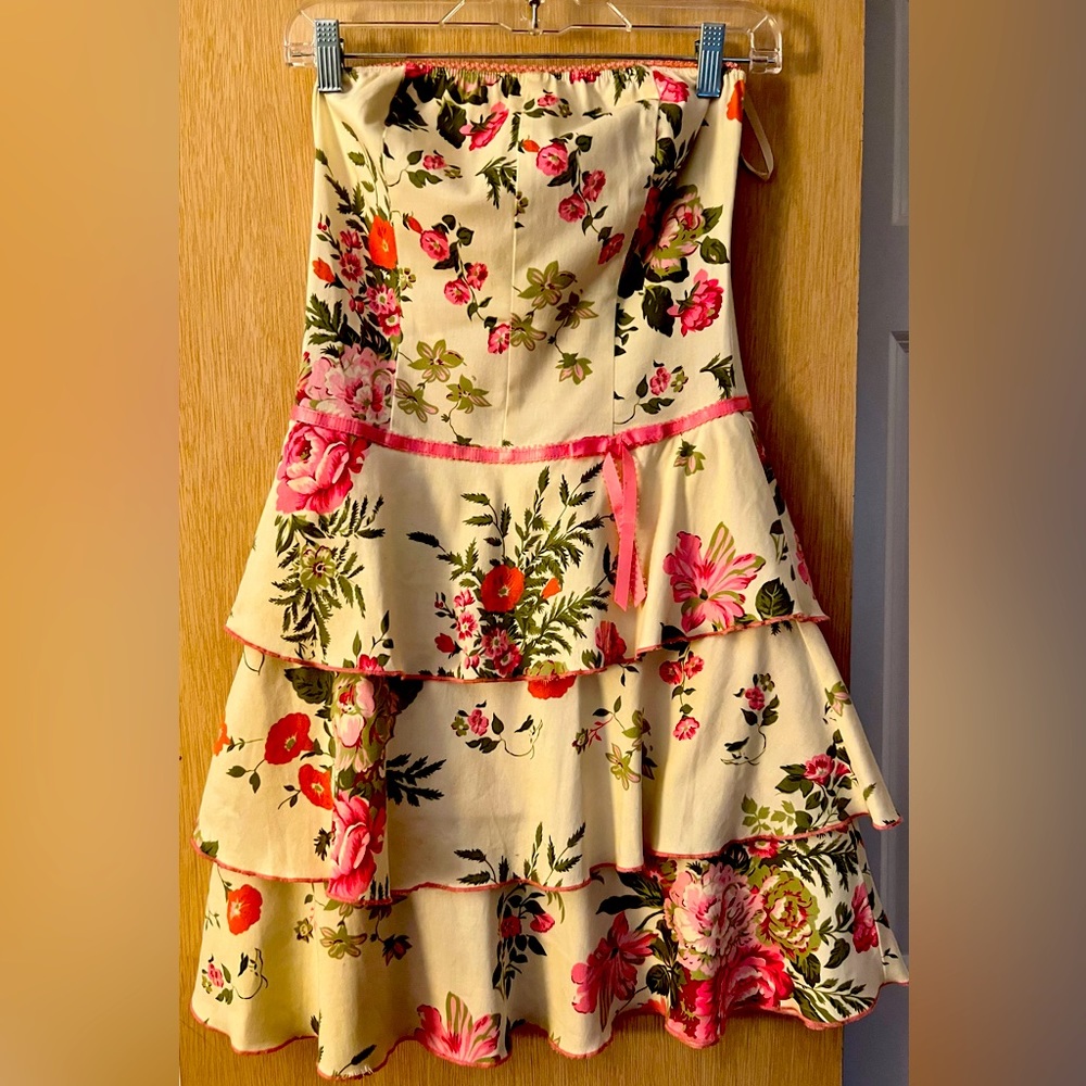 Arden B small summer floral  dress .